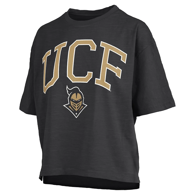 T-shirt noir Pressbox pour femmes UCF Knights Nelson