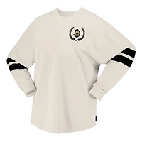 T-shirt surdimensionné en jersey crème UCF Knights pour femmes