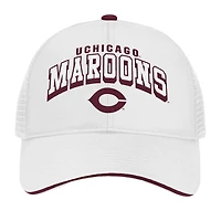 Chapeau réglable Colosseum blanc UChicago Maroons Wyatt pour hommes