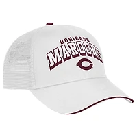 Chapeau réglable Colosseum blanc UChicago Maroons Wyatt pour hommes