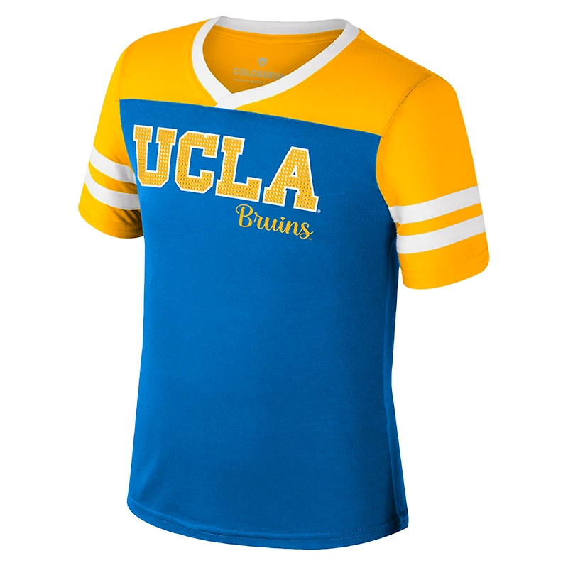 T-shirt Space Opera bleu pour jeunes filles du Colisée des Bruins de l'UCLA