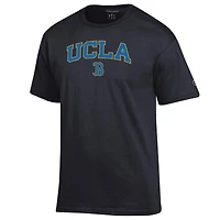 Men's Champion  Black UCLA Bruins Arched Logo T-Shirt