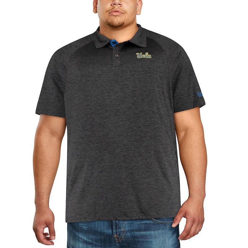 Polo Colosseum Black UCLA Bruins Big & Tall Down Swing pour homme