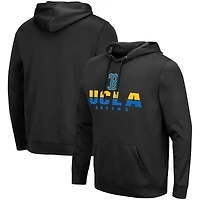 Men's Colosseum Black UCLA Bruins Lantern Pullover Hoodie