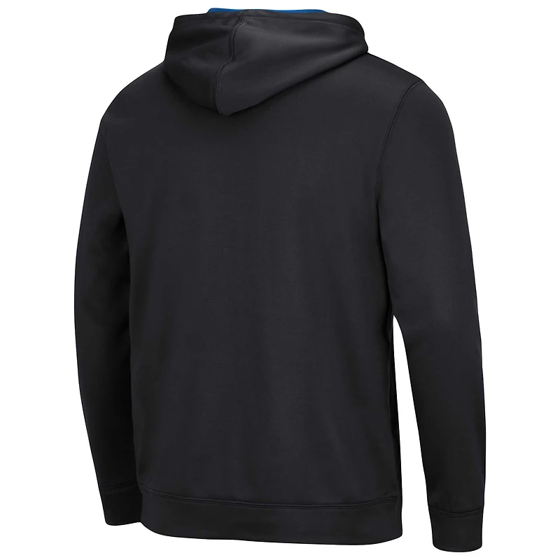 Pull à capuche Colosseum noir UCLA Bruins Resistance pour hommes