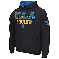 Men's Colosseum Black UCLA Bruins Sunrise Pullover Hoodie