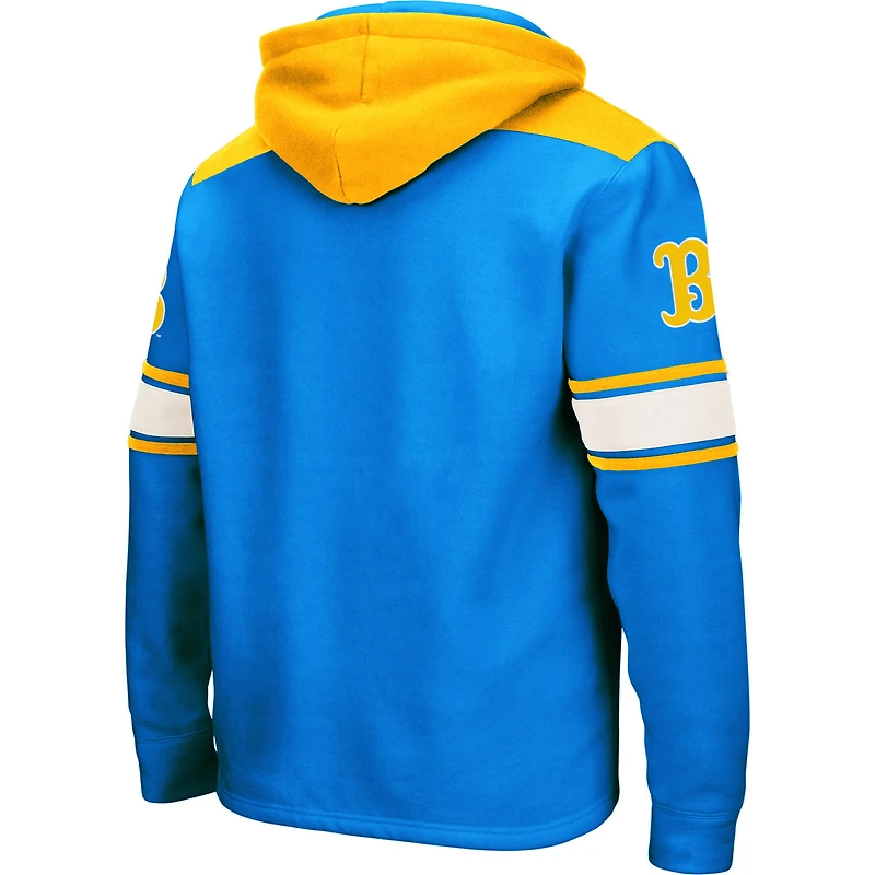 Sweat à capuche lacets bleu Colosseum UCLA Bruins 2.0 pour hommes