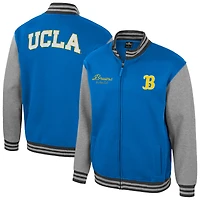 Men's Colosseum Blue UCLA Bruins Ambi-Turner Full-Zip Varsity Jacket