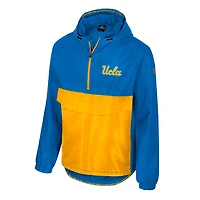 Veste anorak à demi-zip Colosseum Blue UCLA Bruins Reloaded pour homme