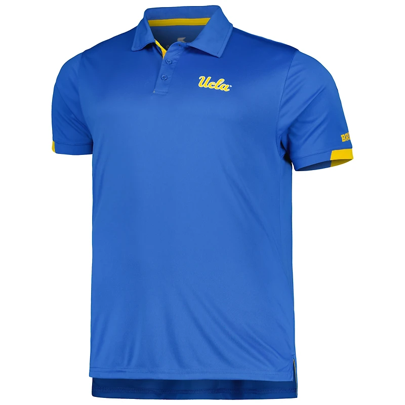 Men's Colosseum Blue UCLA Bruins Santry Lightweight Polo