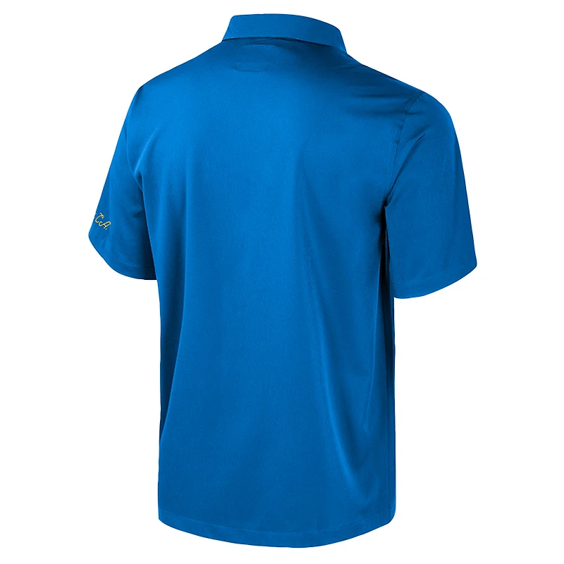 Men's Colosseum Blue UCLA Bruins Strike Bowling Button-Up Shirt