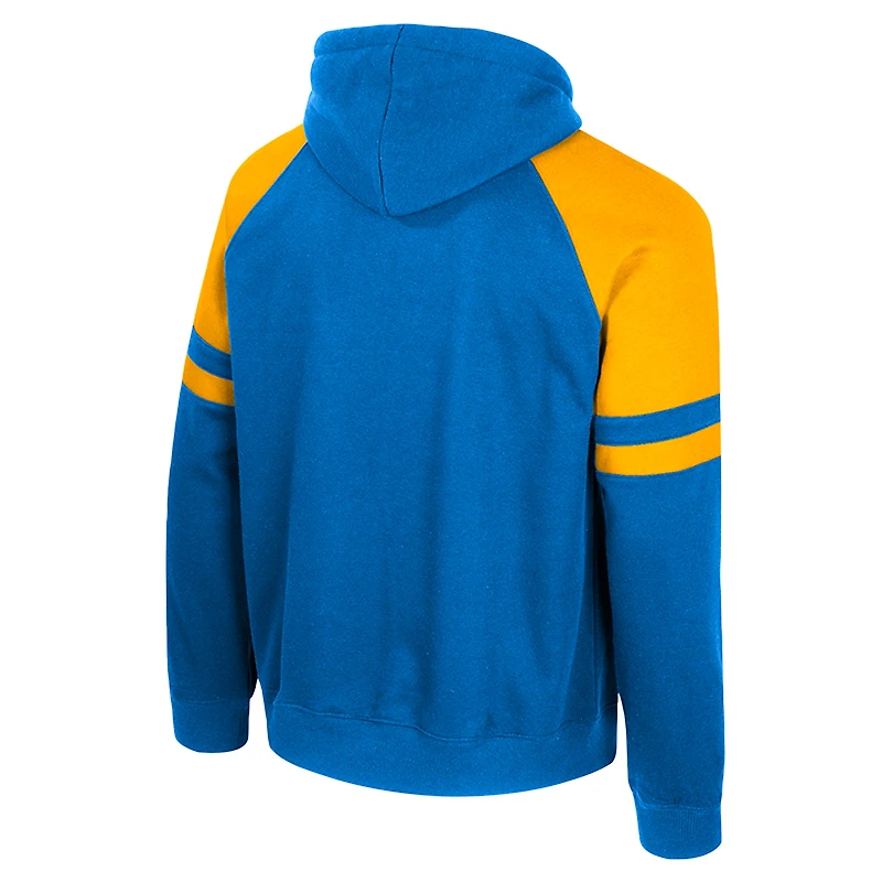 Sweat à capuche raglan Todd des Bruins de l'UCLA bleu Colosseum pour homme