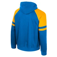 Sweat à capuche raglan Todd des Bruins de l'UCLA bleu Colosseum pour homme