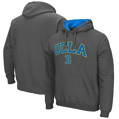 Sweat à capuche Colosseum Charcoal UCLA Bruins Arch & Logo 3.0 pour homme
