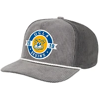 Casquette de camionneur ajustable pour homme Colosseum Grey UCLA Bruins Where's My Hat Podium