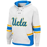 Chandail à capuchon Colosseum blanc UCLA Bruins lacets 3.0 pour hommes