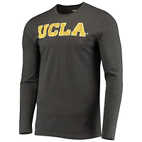 Men's Concepts Sport Light Blue/Heathered Charcoal UCLA Bruins Meter Long Sleeve Top & Pants Sleep Set