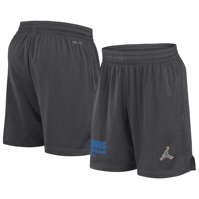 Short Jordan Brand Anthracite UCLA Bruins 2024 Performance Mesh pour homme