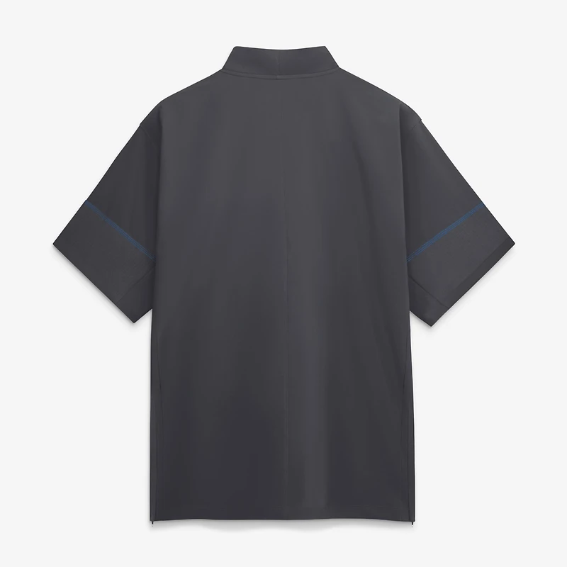 Men's Jordan Brand Anthracite UCLA Bruins 2026 Sideline Short Sleeve Quarter-Zip Coach Jacket