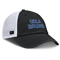 Men's Jordan Brand Black UCLA Bruins 2025 Gameday On-Field Club Adjustable Trucker Hat