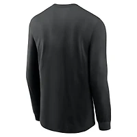 Men's Jordan Brand Black UCLA Bruins 2025 Sideline Dri-FIT Long Sleeve T-Shirt