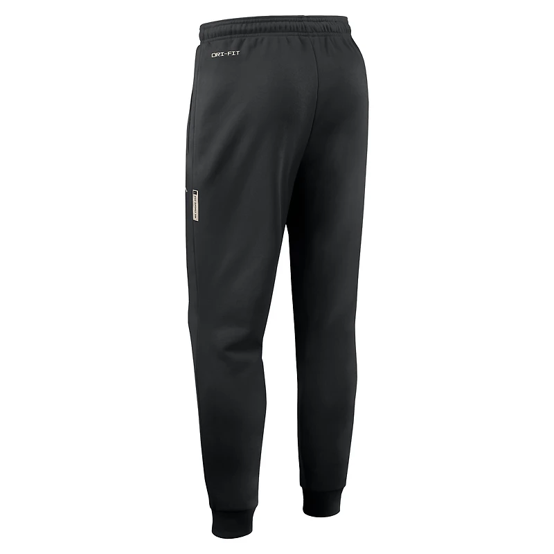 Men's Jordan Brand Black UCLA Bruins 2025 Sideline Performance Taper Pants