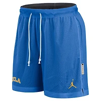 Men's Jordan Brand Blue/Anthracite UCLA Bruins Courtside Standard Issue Dri-FIT Reversible Shorts