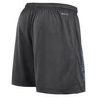Men's Jordan Brand Blue/Anthracite UCLA Bruins Courtside Standard Issue Dri-FIT Reversible Shorts