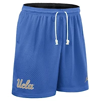 Men's Jordan Brand Blue/Black UCLA Bruins 2025 Sideline Reversible Dri-FIT Shorts
