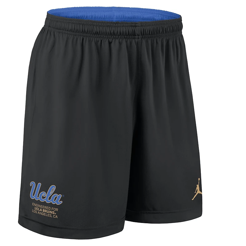 Short réversible Jordan Brand Dri-FIT bleu/noir UCLA Bruins 2025 pour homme