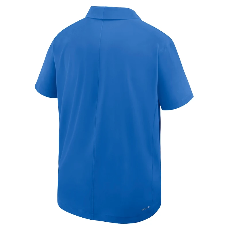 Men's Jordan Brand Blue UCLA Bruins 2025 Coaches Sideline Polo