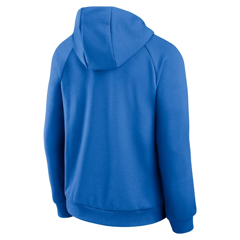 Sweat à capuche raglan Dri-FIT Jordan Brand bleu UCLA Bruins 2025 Courtside pour homme