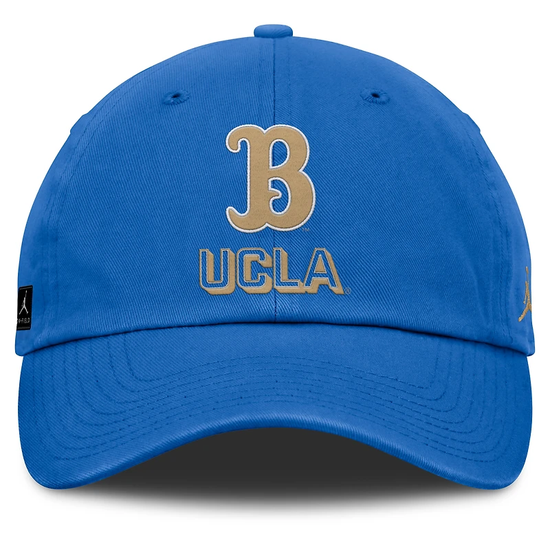 Men's Jordan Brand Blue UCLA Bruins 2025 On-Field Club Adjustable Hat