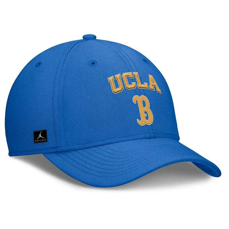 Men's Jordan Brand Blue UCLA Bruins 2025 On-Field Rise Performance Flex Hat