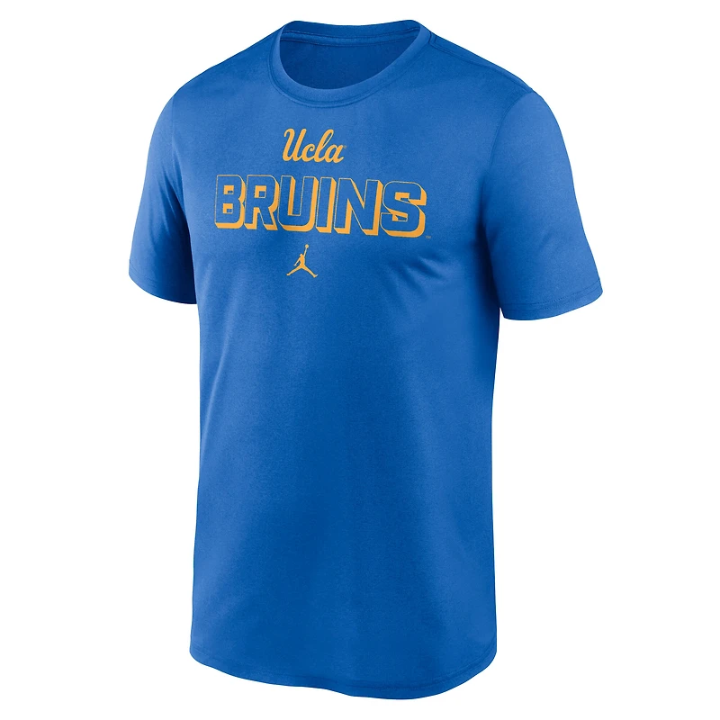 T-shirt Jordan Brand bleu UCLA Bruins 2025 Sideline Legend Dri-FIT pour homme