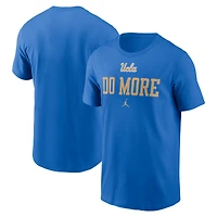 T-shirt Jordan Brand bleu pour homme, UCLA Bruins 2025 Sideline Mantra Performance