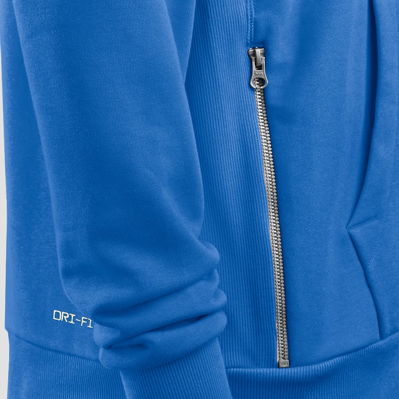 Men's Jordan Brand Blue UCLA Bruins 2025 Sideline Standard Issue Dri-FIT Full-Zip Hoodie