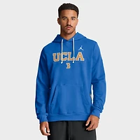 Sweat à capuche Jordan Brand bleu UCLA Bruins 2025 Sideline Standard Issue Dri-FIT pour homme
