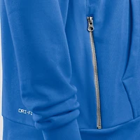 Sweat à capuche Jordan Brand bleu UCLA Bruins 2025 Sideline Standard Issue Dri-FIT pour homme