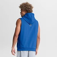 Sweat à capuche sans manches Jordan Brand bleu UCLA Bruins 2026 Sideline pour homme, en tissu Dri-FIT