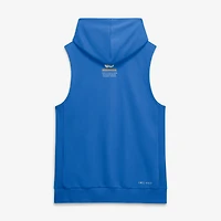 Men's Jordan Brand  Blue UCLA Bruins 2026 Sideline Sleeveless Dri-FIT Hoodie
