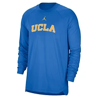 Men's Jordan Brand Blue UCLA Bruins Basketball Spotlight Performance Raglan T-Shirt