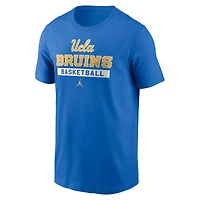 T-shirt de basketball Jordan Brand bleu UCLA Bruins pour homme