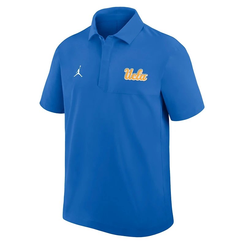 Polo Dri-FIT bleu Jordan Brand UCLA Bruins Coaches Sideline pour homme