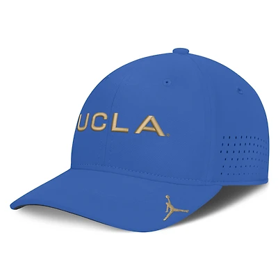 Men's Jordan Brand Blue UCLA Bruins Gameday Aerobill Swooshflex Dri-FIT Hat