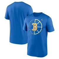 Men's Jordan Brand Blue UCLA Bruins Legend Basketball Icon Dri-Fit T-Shirt