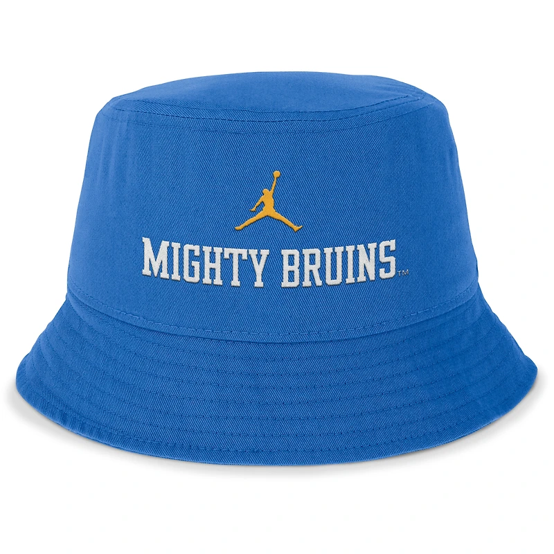 Chapeau bob Jordan Brand bleu UCLA Bruins Local Apex pour hommes