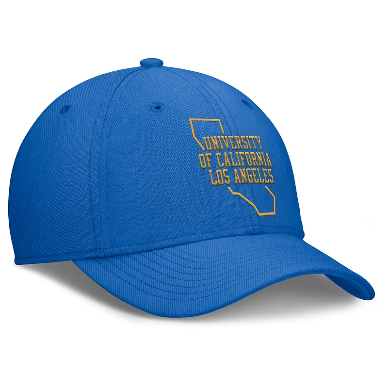 Casquette Jordan Brand bleue pour homme avec logo local des Bruins de l'UCLA