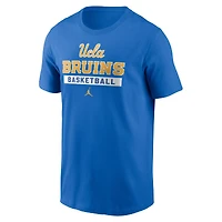 Men's Jordan Brand Blue UCLA Bruins Basketball T-Shirt