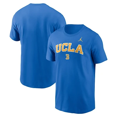 Men's Jordan Brand Blue UCLA Bruins Primetime Arch Stack T-Shirt